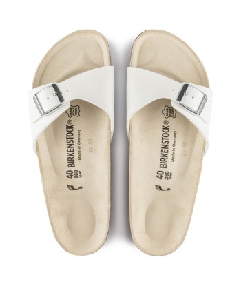 Birkenstock Madrid Blanc paiement sécurisé