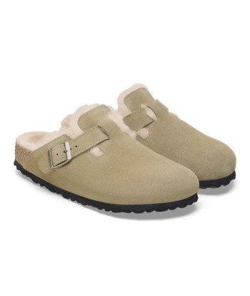 Birkenstock Boston Shearling Suede Leather Jusqu'à 80% De Réduction