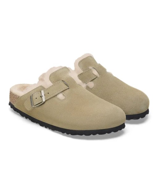 Birkenstock Boston Shearling Suede Leather Jusqu'à 80% De Réduction