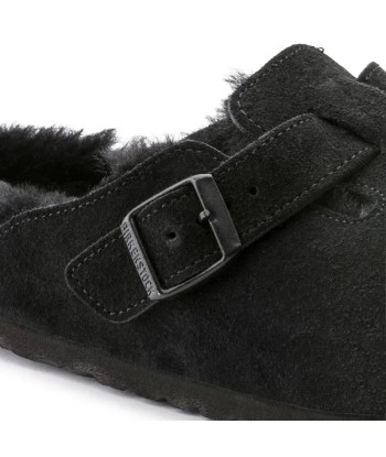 Birkenstock Boston Shearling Suede Leather livraison et retour toujours gratuits