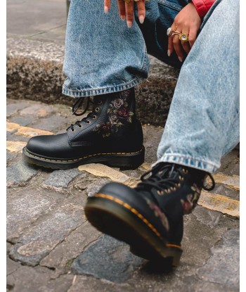 Dr. Martens 1460 Decayed Roses brillant des détails fins