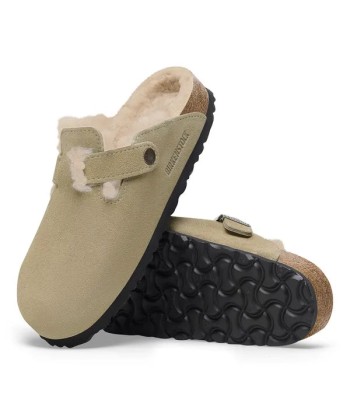 Birkenstock Boston Shearling Suede Leather Jusqu'à 80% De Réduction