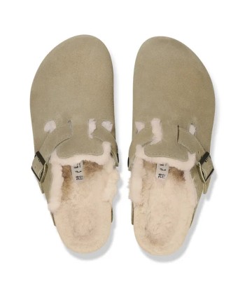 Birkenstock Boston Shearling Suede Leather Jusqu'à 80% De Réduction