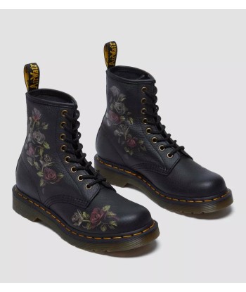 Dr. Martens 1460 Decayed Roses brillant des détails fins