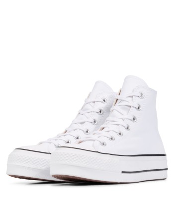 Converse Chuck Taylor All Star Platform Hi blanc soldes