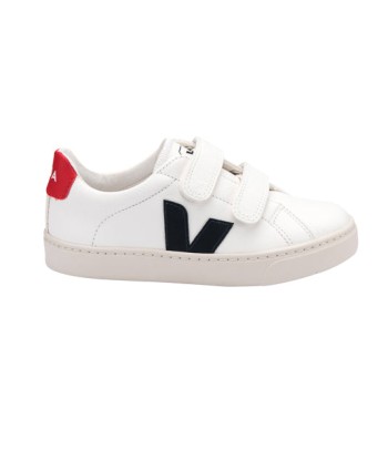 Veja Small Esplar Velcro White Nautico Pek l'achat 