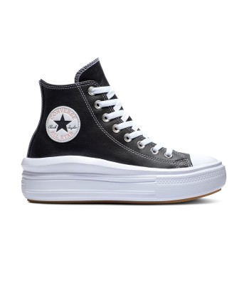 Chuck Taylor All Star Move Hi en cuir pas chere