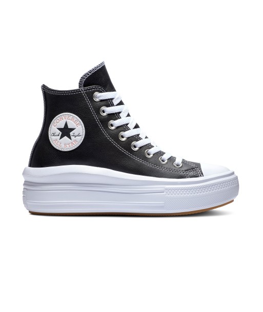 Chuck Taylor All Star Move Hi en cuir pas chere