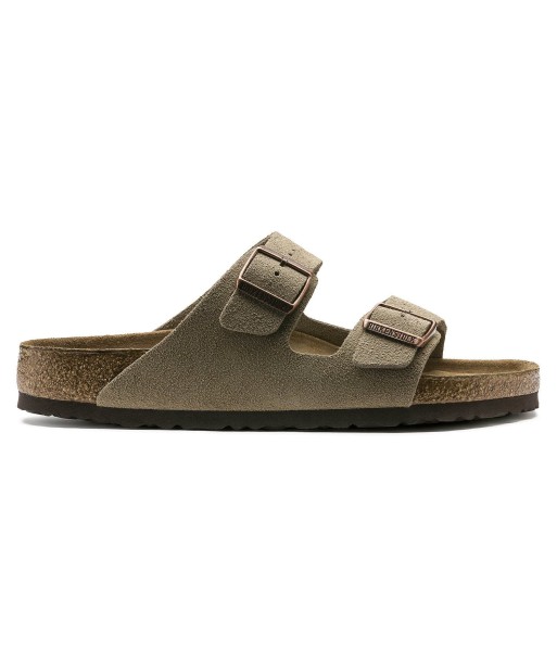 Birkenstock Arizona Suede Taupe la colonne vertébrale