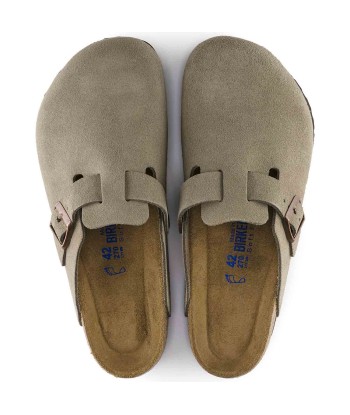 Birkenstock Boston Taupe Livraison rapide