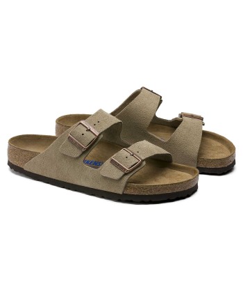 Birkenstock Arizona Suede Taupe la colonne vertébrale