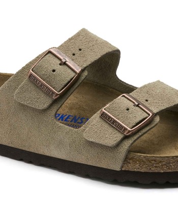 Birkenstock Arizona Suede Taupe la colonne vertébrale