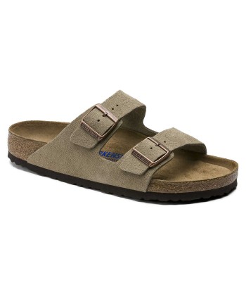 Birkenstock Arizona Suede Taupe la colonne vertébrale