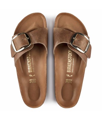 Birkenstock Madrid Big Buckle Cognac vente chaude votre 