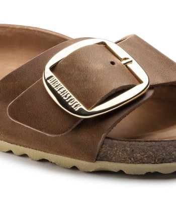 Birkenstock Madrid Big Buckle Cognac vente chaude votre 