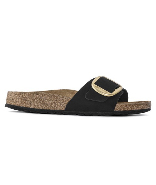 Birkenstock Madrid Big Buckle Noir sur le site 