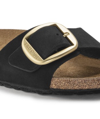 Birkenstock Madrid Big Buckle Noir sur le site 