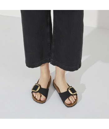 Birkenstock Madrid Big Buckle Noir sur le site 