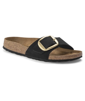 Birkenstock Madrid Big Buckle Noir sur le site 