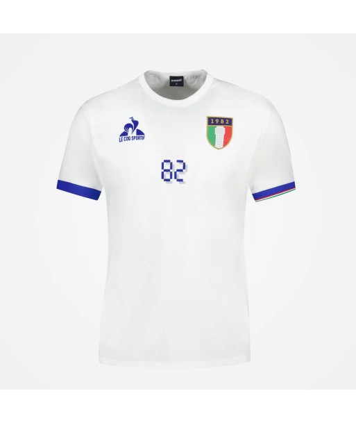 Le Coq Sportif Tee shirt ITALIE 82 Voir les baskets