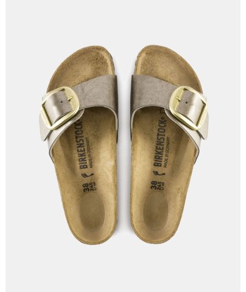 Birkenstock Madrid Big Buckle Graceful Taupe à prix réduit toute l'année