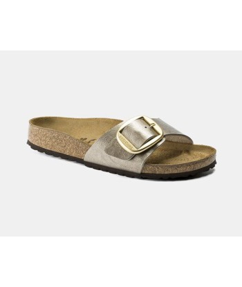 Birkenstock Madrid Big Buckle Graceful Taupe à prix réduit toute l'année