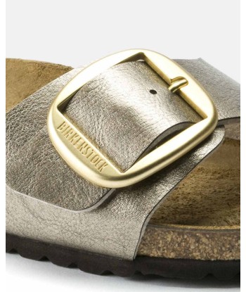 Birkenstock Madrid Big Buckle Graceful Taupe à prix réduit toute l'année