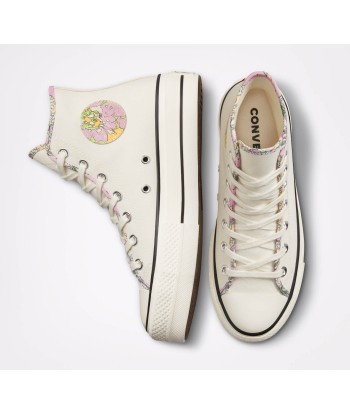 Converse Chuck Taylor Lift Hi Crafted Floral JUSQU'A -70%! 