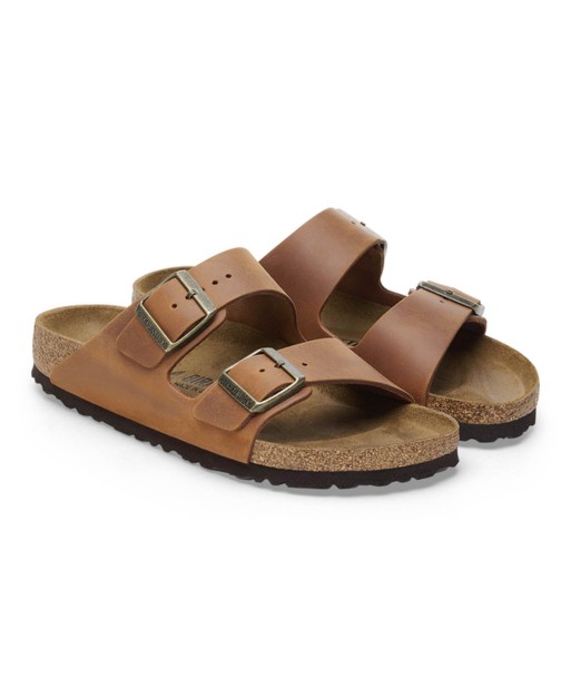 Birkenstock Arizona LEOI Cognac destockage