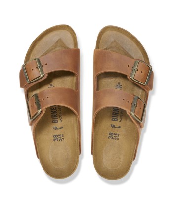 Birkenstock Arizona LEOI Cognac destockage