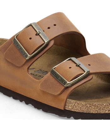 Birkenstock Arizona LEOI Cognac destockage