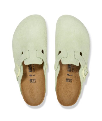 Birkenstock Boston Fadded Lime Par le système avancé 