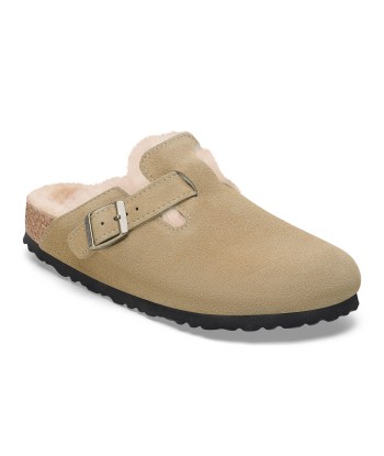 Birkenstock Boston Shearling Suede Leather livraison et retour toujours gratuits