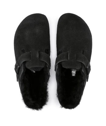 Birkenstock Boston Shearling Suede Leather prix