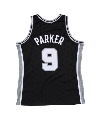 Mitchell & Ness San Antonio Spurs 2001-02 Tony Parker Amélioration de cerveau avec