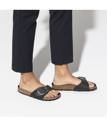 Birkenstock Madrid Big Buckle Noir des créatures d'habitude