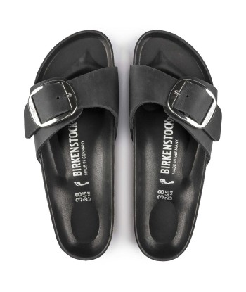 Birkenstock Madrid Big Buckle Noir des créatures d'habitude