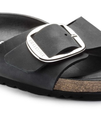 Birkenstock Madrid Big Buckle Noir des créatures d'habitude