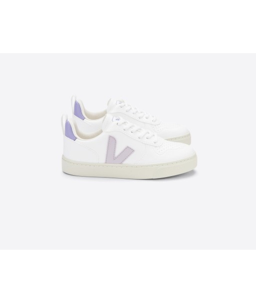 Veja V-10 Lace CWL White Parme Lavande de pas cher