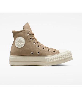 Converse Chuck Taylor All Star Lift Platform Suede brillant des détails fins