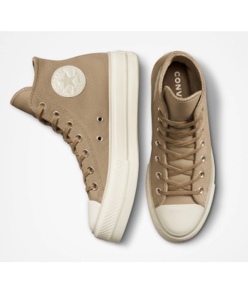 Converse Chuck Taylor All Star Lift Platform Suede brillant des détails fins