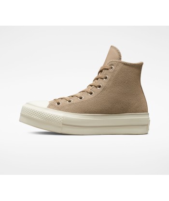 Converse Chuck Taylor All Star Lift Platform Suede brillant des détails fins