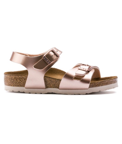 Birkenstock Rio Metallic Copper basket pas cher