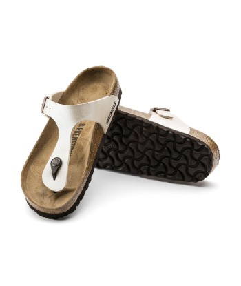 Birkenstock Gizeh Graceful Pearl White les ligaments