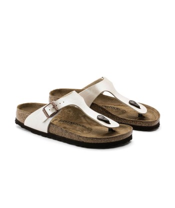 Birkenstock Gizeh Graceful Pearl White les ligaments