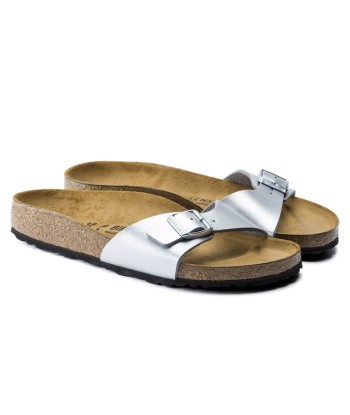 Birkenstock Madrid ARGENT pas cher 