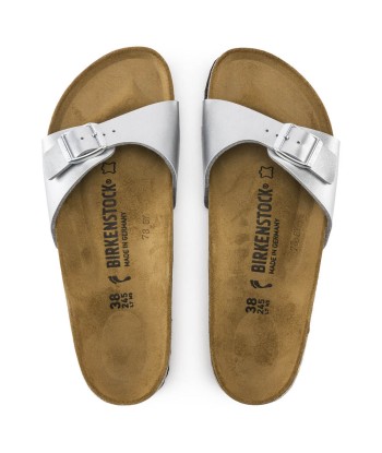 Birkenstock Madrid ARGENT pas cher 